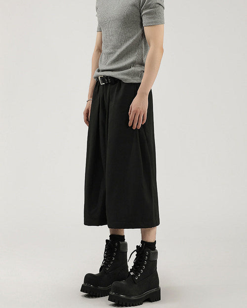 Pantaloni Larghi da uomo Cropped con Pinces | Rowan, immagine 2