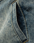 Giacca di Jeans da uomo Cargo Effetto Delavé | Rowan, immagine 3