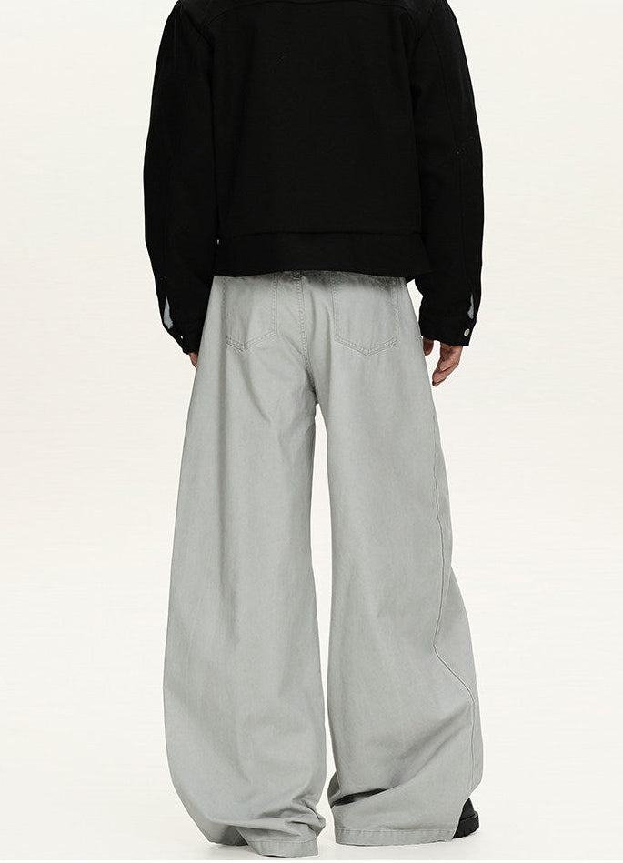 Jeans Larghi da uomo Washed in Cotone | Rowan, immagine 6