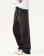 Jeans da uomo Dritti Effetto Consumato | Rowan, immagine 2