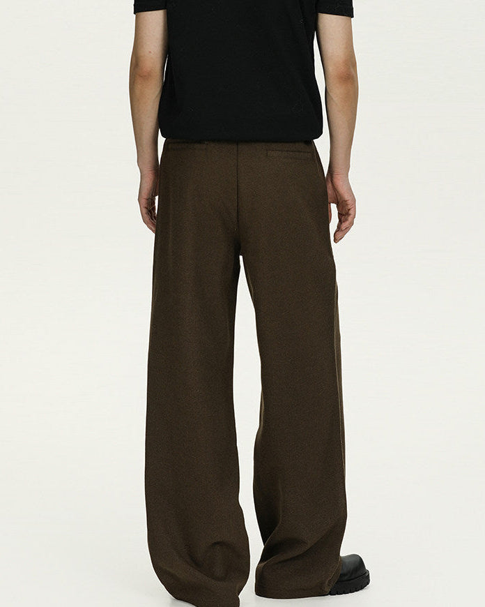 Pantaloni Larghi da uomo in Lana Vergine | Rowan, immagine 5