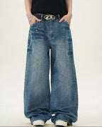 Jeans Larghi da uomo Dritti Vintage | Rowan