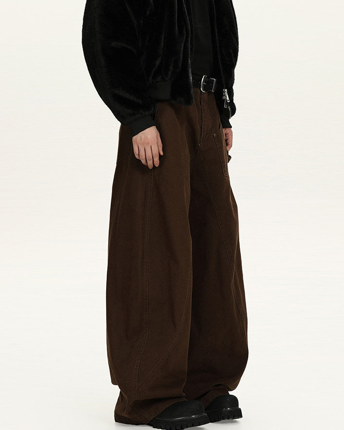 Pantaloni Larghi da uomo Utility in Cotone | Rowan, immagine 5