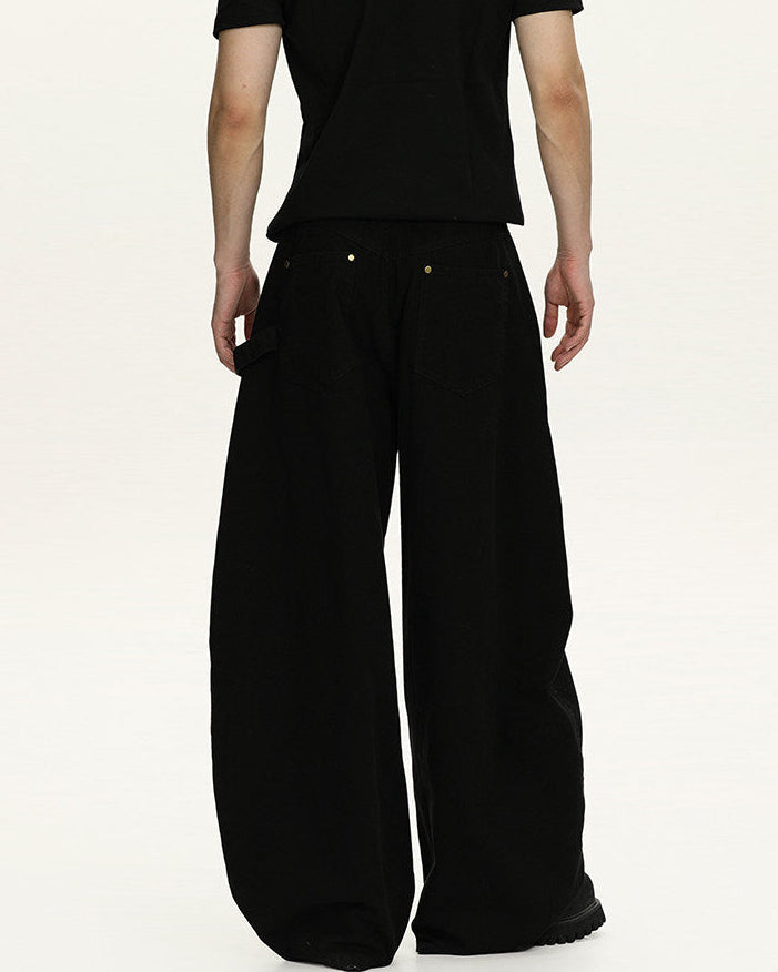 Pantaloni Larghi da uomo Utility in Cotone | Rowan, immagine 3