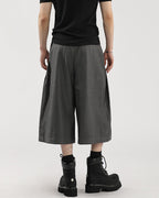 Pantaloni Larghi da uomo Cropped con Pinces | Rowan, immagine 6