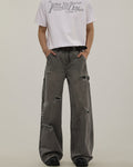 Jeans da uomo Cargo Strappati | Rowan, immagine 2