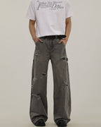 Jeans da uomo Cargo Strappati | Rowan, immagine 2