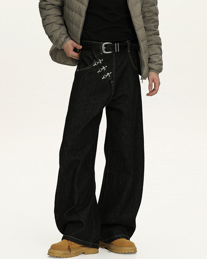 Jeans Larghi da uomo Elasticizzati | Rowan, immagine 2