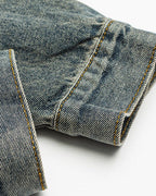 Giacca di Jeans da uomo Cargo Effetto Delavé | Rowan, immagine 5