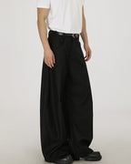 Pantaloni Larghi da uomo in Lana e Viscosa | Rowan, immagine 2