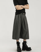 Pantaloni Larghi da uomo Cropped con Pinces | Rowan, immagine 5