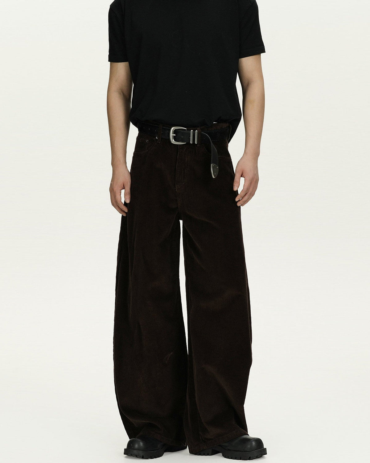 Pantaloni Larghi da uomo in Velluto a Coste | Rowan