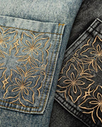 Giacca di Jeans da uomo Cargo Effetto Delavé | Rowan, immagine 2