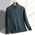 Maglia con mezza zip e fasce, vista 1
