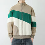 Giacca con zip e inserti a contrasto, vista 5