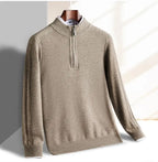 Maglia con mezza zip e fasce, vista 5