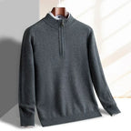 Maglia con mezza zip e fasce, vista 2