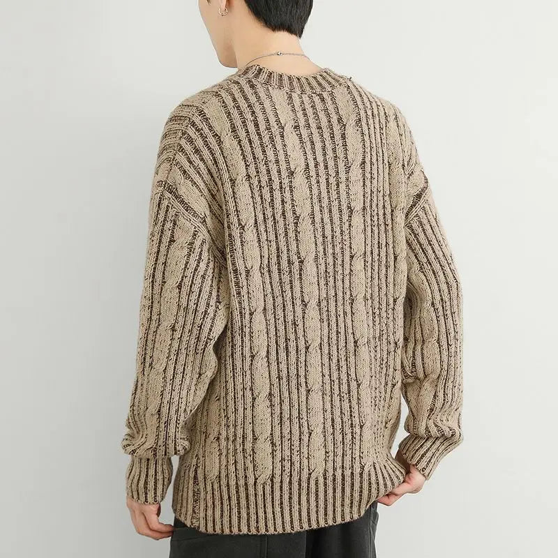 Maglia girocollo a coste verticali, vista 6