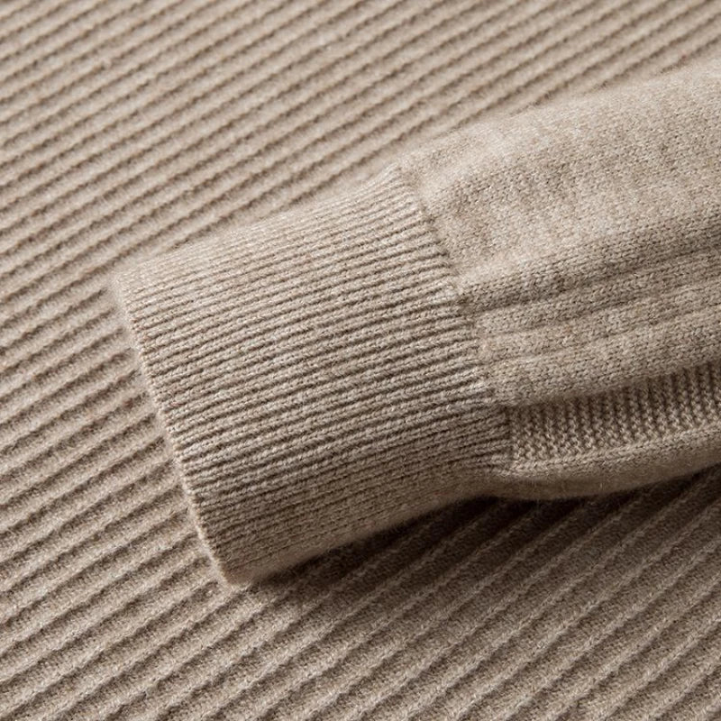Maglia con mezza zip e fasce, vista 8