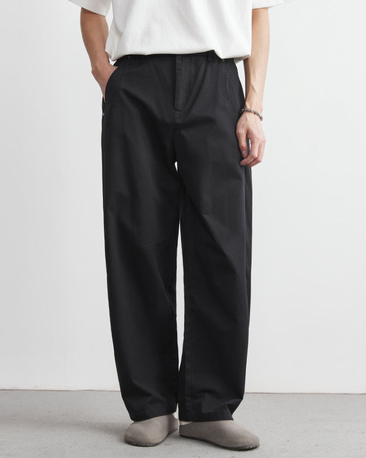 Pantaloni da uomo Comodi con Elastico in Vita Effetto Denim | Rowan, immagine 7