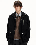 Field Jacket da uomo Utility in Cotone Washed | Rowan, immagine 3
