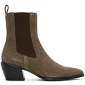 Stivaletti Chelsea - Camoscio taupe | Rowan