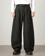 Pantaloni Larghi da uomo in Misto Lana e Cotone | Rowan, immagine 17