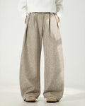 Pantaloni Larghi da uomo in Misto Lana e Cotone | Rowan