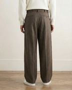 Pantaloni Larghi da uomo in Misto Lana e Cotone | Rowan, immagine 7