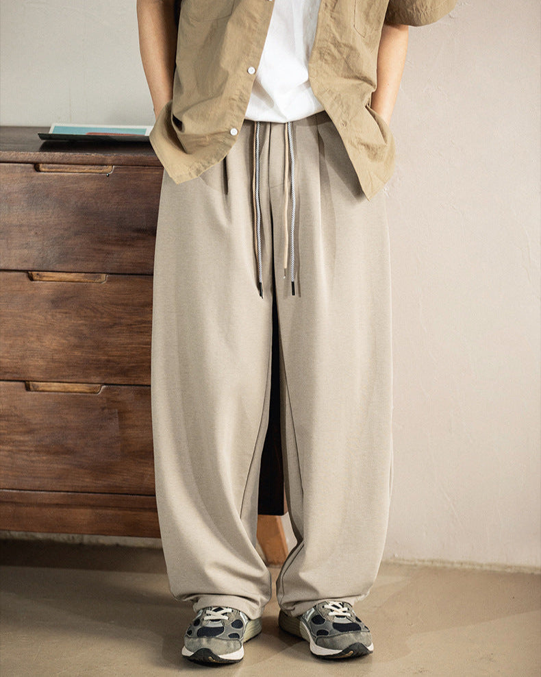 Pantaloni Larghi da uomo con Coulisse in Cotone | Rowan, immagine 4
