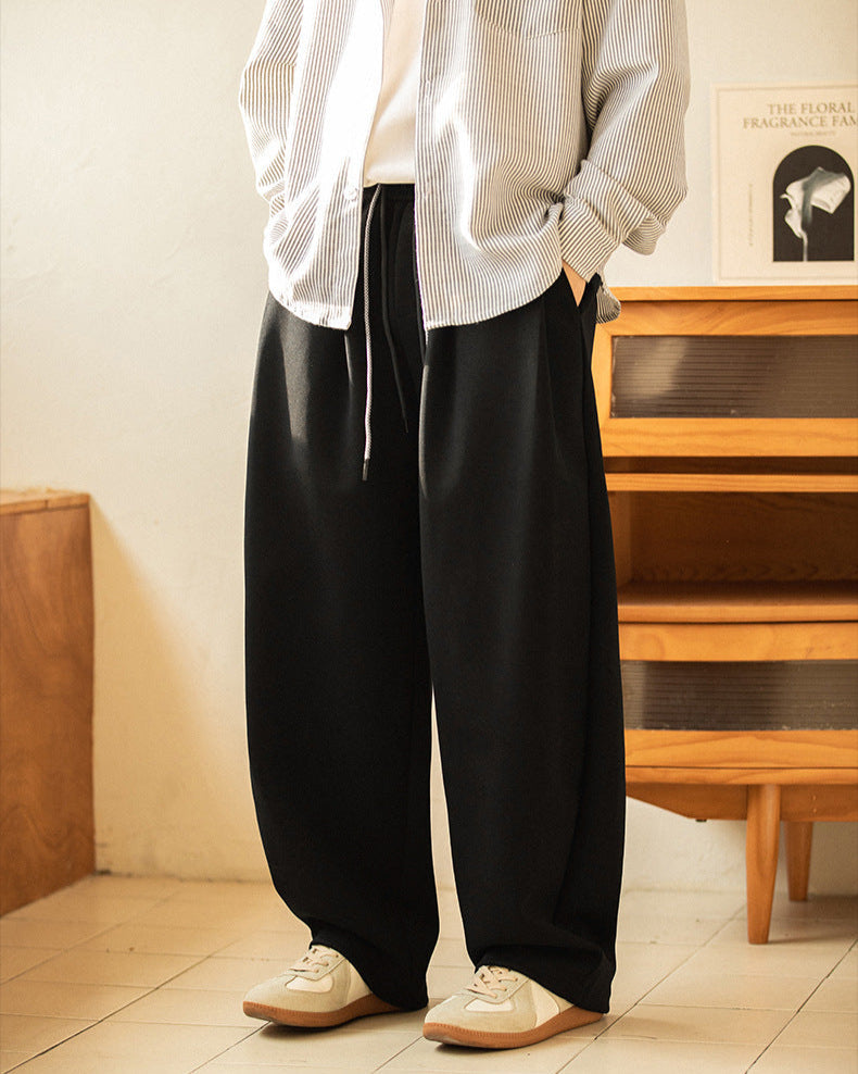 Pantaloni Larghi da uomo con Coulisse in Cotone | Rowan, immagine 6