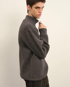 Maglione da uomo Mezza Zip in Lana | Rowan, immagine 5