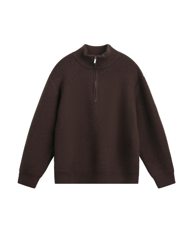 Maglione da uomo Mezza Zip in Lana | Rowan, immagine 7