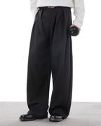 Pantaloni Larghi da uomo con Pinces in Cotone | Rowan, immagine 17