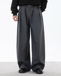 Pantaloni Larghi da uomo con Pinces in Cotone | Rowan, immagine 3