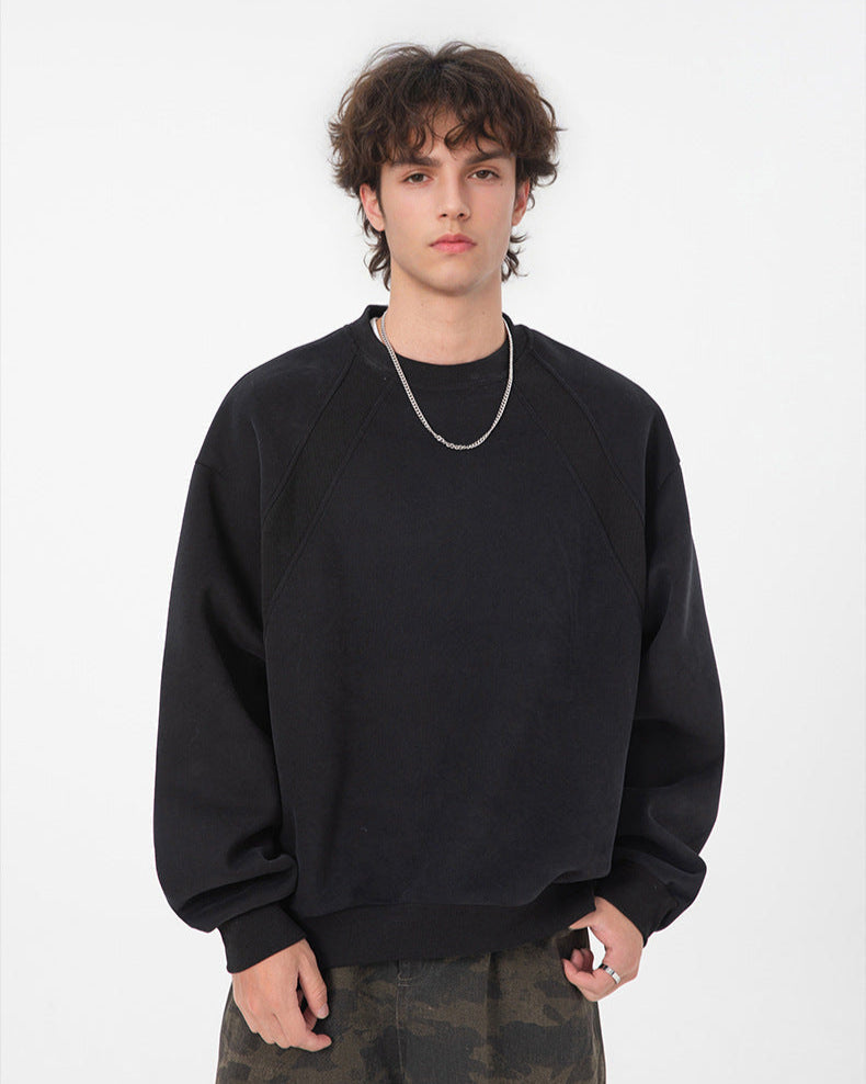 Felpa da uomo Girocollo Basic | Rowan, immagine 6