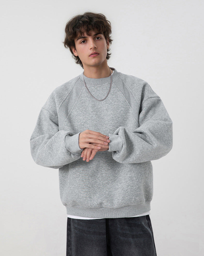 Felpa da uomo Girocollo Basic | Rowan, immagine 4