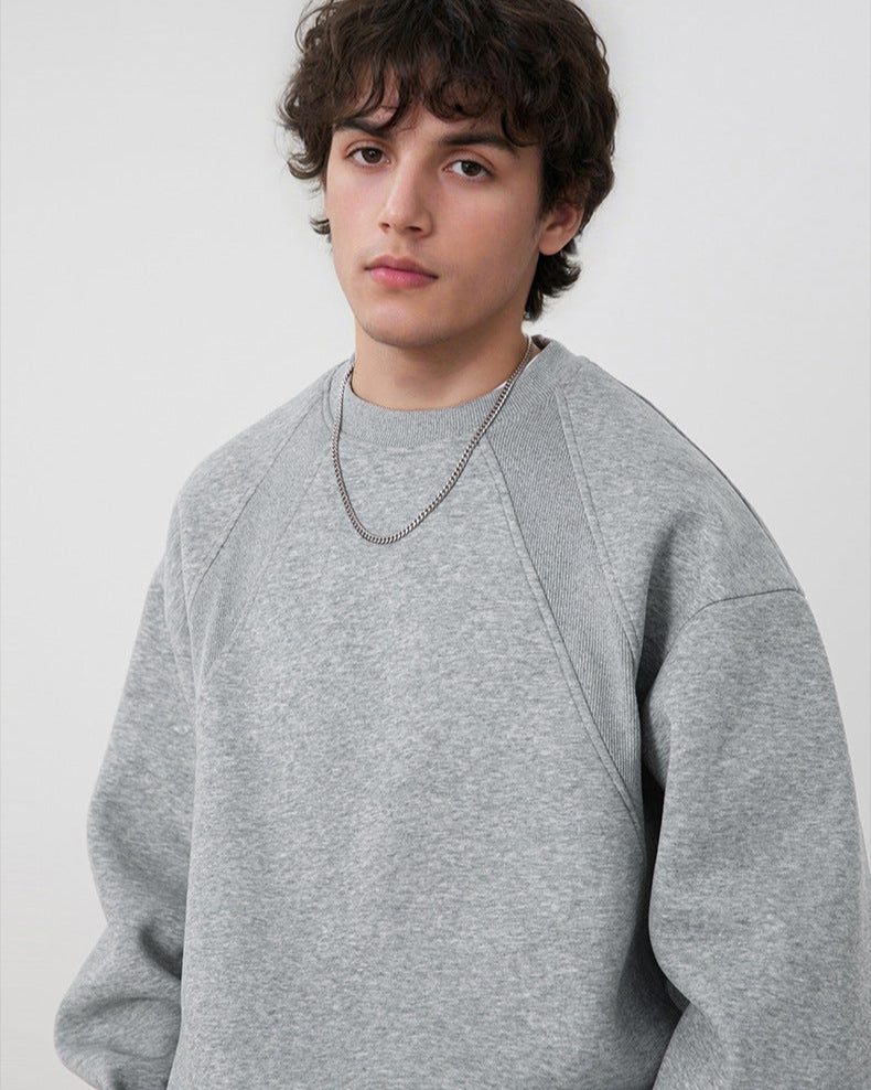 Felpa da uomo Girocollo Basic | Rowan, immagine 3