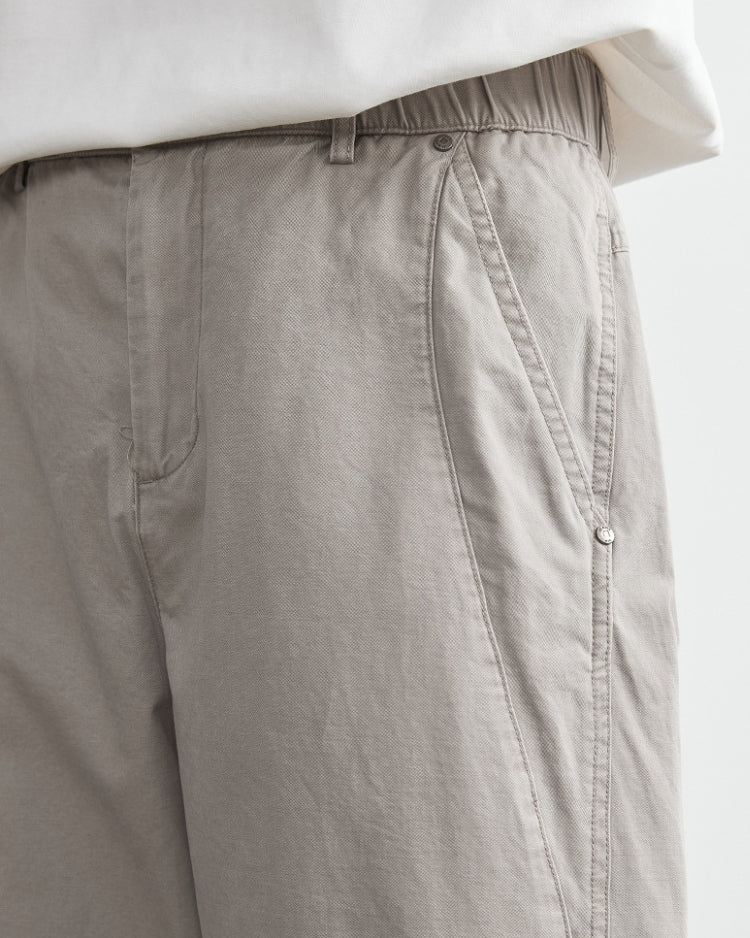 Pantaloni da uomo Comodi con Elastico in Vita Effetto Denim | Rowan, immagine 2