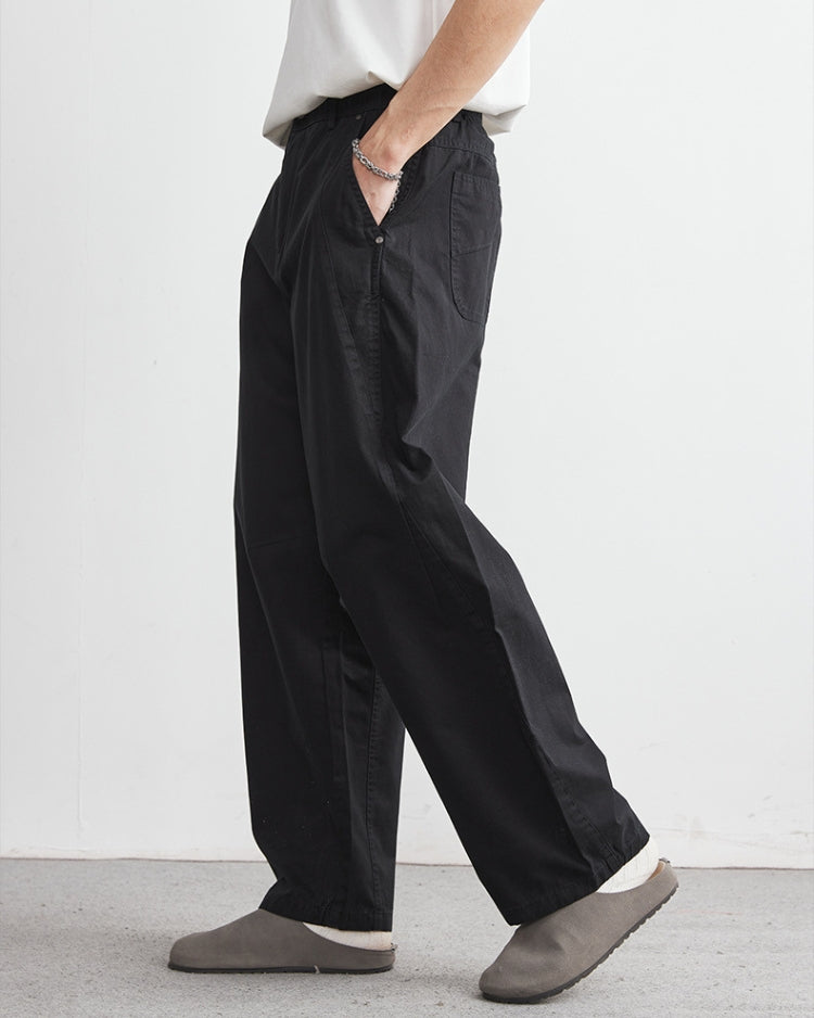 Pantaloni da uomo Comodi con Elastico in Vita Effetto Denim | Rowan, immagine 5