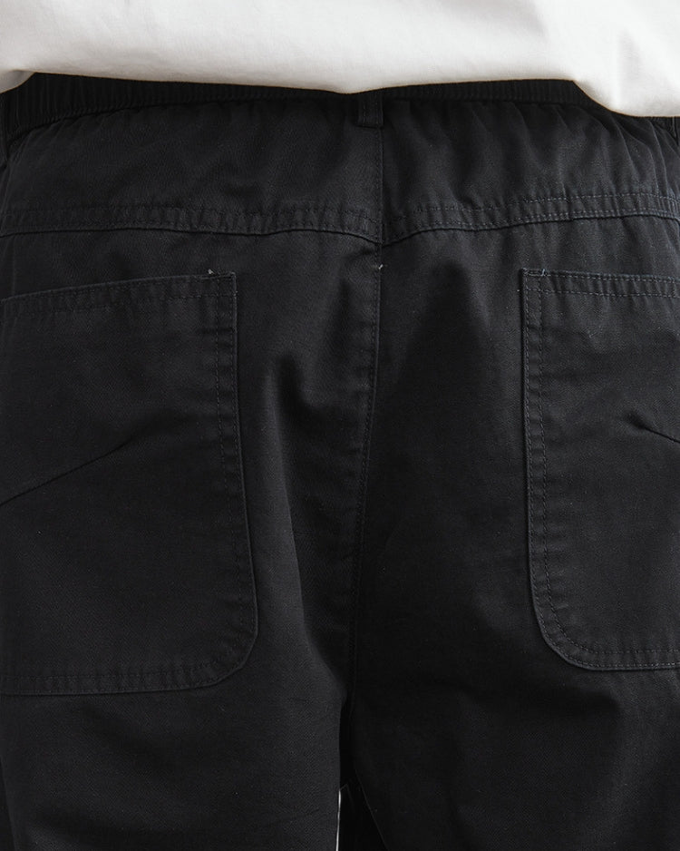 Pantaloni da uomo Comodi con Elastico in Vita Effetto Denim | Rowan, immagine 8