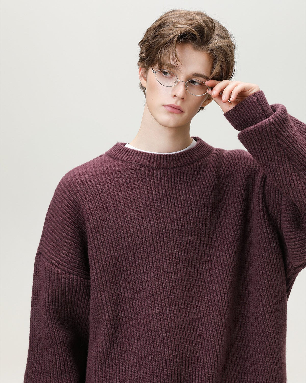 Maglione da uomo Oversize Girocollo Comodo | Rowan, immagine 10