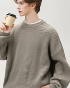 Maglione da uomo Oversize Girocollo Comodo | Rowan, immagine 2