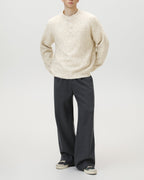 Maglione da uomo Oversize con Colletto Polo in Misto Lana | Rowan, immagine 11
