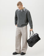 Maglione da uomo Scollo a V con Colletto in Lana | Rowan, immagine 5