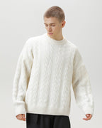 Maglione da uomo a Trecce in Misto Lana | Rowan, immagine 6
