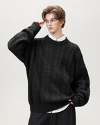 Maglione da uomo a Trecce in Misto Lana | Rowan, immagine 9