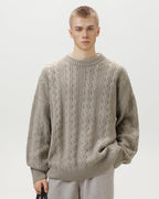 Maglione da uomo a Trecce in Misto Lana | Rowan, immagine 10