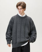 Maglione da uomo a Trecce in Misto Lana | Rowan, immagine 13